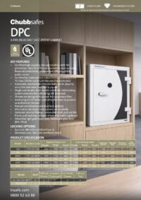 Chubbsafes DPC spec sheet
