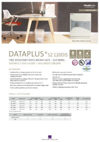 Insafe Chubbsafes - DATAPLUS S2 120DIS - V22.09.20