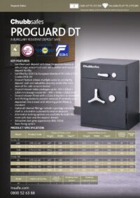 Chubbsafes Proguard DT spec sheet