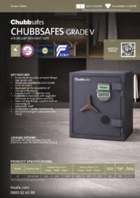 Chubbsafes Grade V spec sheet