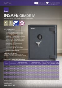 Insafe Grade IV spec sheet