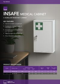 Insafe Medical Cabinet Spec Sheet